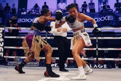 Jatuhkan Magali Rodriguez 3 Kali, Caroline Dubois Rebut Sabuk Juara Wanita IBO