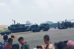 TNI Parade Alutsista di Monas, Pamerkan Tank Leopard hingga Panser