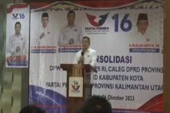 Hary Tanoesoedibjo Paparkan Strategi Pemenangan Pemilu 2024 di Kalimantan Utara