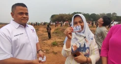 Caleg Perindo Banten Sosialisasikan KTA Berasuransi di Wilayah Perbatasan