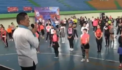 Meriahkan HUT ke-9 Partai Perindo, DPW Babel Gelar Kompetisi Aerobik