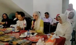 Konsolidasi di Muaro Jambi, Caleg DPR Angel Lelga Semangati Kader Perindo