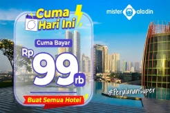 Cuma Hari Ini! Pesan Hotel di Mister Aladin Cuma Bayar Rp99 Ribu Aja
