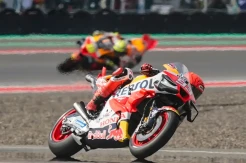 Marc Marquez Heran Tergelincir di Tikungan 13 MotoGP Indonesia 2023