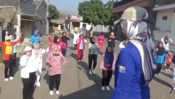 Senam Sehat Kartini Perindo Bersama Caleg Ratih Purnamasari Gunaevy