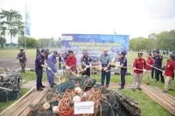 KKP Musnahkan Barang Hasil Pengawasan Sumber Daya Perikanan