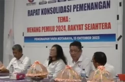 Rapat Konsolidasi, Perindo Sulteng Target Menang di Kabupaten Parigi Moutong