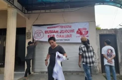 Ini Alasan Relawan Rumah Jokowi Kaltim Cabut Spanduk dan Atribut