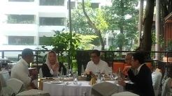 Momen Yenny Wahid Makan Siang Bareng Arsjad Rasjid Sebelum Dukung Ganjar-Mahfud MD
