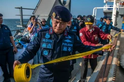 KKP Hentikan Aktivitas Pengerukan Pasir di Perairan Pulau Tunda