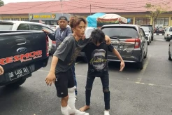 Garang saat Ancam Polisi...