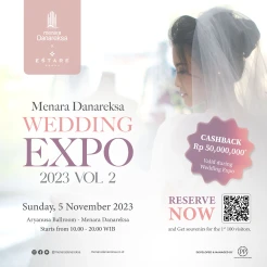 Menara Danareksa Kembali Gelar Pameran Wedding Bertajuk Wedding Expo 2023 Vol. 2