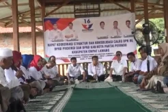 Perindo Empat Lawang Gelar Konsolidasi, Kekompakan dan Soliditas Kader Jadi Kunci Utama