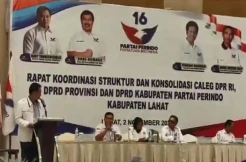 Gelar Rakor, DPD Partai Perindo Lahat Perkuat Sinergi Antarcaleg
