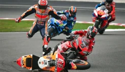 Jumlah Kecelakaan dan Cedera Meningkat di MotoGP, karena Format Baru?