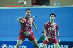 Debut Mulus Kevin/Rahmat, Raih Kemenangan Perdana di Korea Masters 2023
