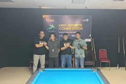 MNC Vision Melalui Mico/Fian Sukses Menangkan MNC Sports Competition Cabor Biliar Sektor Ganda