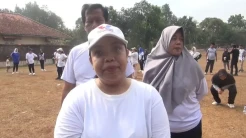 Sosialisasi KTA Berasuransi dan Senam Sehat di Subang, Caleg Perindo: Sasarannya Ibu-ibu