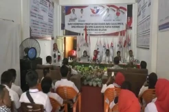 Kenakan Syal Palestina, Perindo OKU Selatan Gelar Konsolidasi