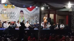 Mahfud MD Hadiri Gema Selawat di Bandung, Diikuti Ribuan Warga dan Kyai