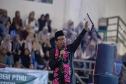 Mahfud MD Ajak Mahasiswa Kawal Keberlangsungan Pemilu 2024
