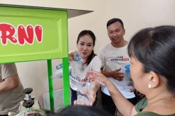 Tebar Semangat Berwirausaha, Caleg Perindo Beri Pelatihan UMKM Jualan Es Tebu
