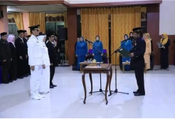Pj Bupati HSU Lantik 103 Pejabat Administrator dan Pengawas
