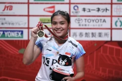 Menangkan Gelar Super 500 Perdana, Gregoria Mariska Tunjung Tak Bisa Bilang Apa-apa