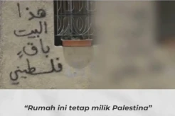 Tulisan di Tembok Gaza Palestina Sampaikan Pesan Menyentuh untuk Dunia