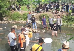 Mayat Pria Ditemukan Tersangkut di Sungai Citepus Sukabumi, Warga Sebut Nama Ini