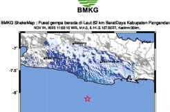 Pangandaran Gempa Magnitudo 4, BMKG: Pergerakan Lempeng Indo Australia