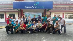 Peringati Hari Penanaman Pohon Indonesia, Angkasa Pura I Ambon Gelar Tanam Pohon Bersama