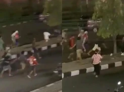 Viral! Bentrokan Massa Pendukung Palestina dan Israel di Bitung Sulut, Wali Kota: Sudah Kondusif