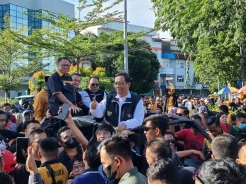 Mahfud MD Keliling Kalbar, Ajak Paslon Bertarung Secara Fair di Pilpres 2024