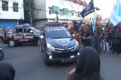 Bentrok Pendukung Israel dan Palestina Pecah di Bitung, Begini Penampakannya