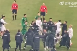 Duel Buriram United vs Zhejiang FC Berujung Tawuran Antarpemain