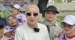 Kampanye Hari Ketiga, Caleg Perindo Venna Melinda Jaring Aspirasi Warga di Kediri