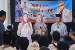 Asyik! Caleg Perindo Venna Melinda Ajak Warga Kediri Ngopi Bareng, Ini yang Dibahas