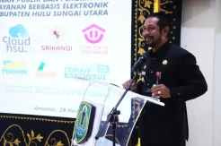 Pj Bupati HSU Resmikan Aplikasi Cloud HSU Sebagai Sistem Pemerintah Berbasis Elektronik