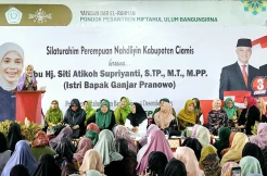 Ponpes Miftahul Ulum Ciamis Dukung Ganjar-Mahfud, Kiai Arief Titip Program Ini