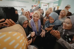 Atikoh Ganjar Semangati Perempuan Ciamis: Kita Itu Tangguh, Kuat, Tidak Mudah Goyah
