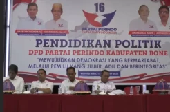 Rapat Koordinasi, DPW Perindo Sulsel Gelar Pendidikan Politik di Bone