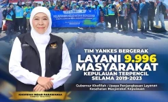 Berikan Pelayanan Kesehatan di Kepulauan Terpencil, Gubernur Khofifah Apresiasi Tim Yankes Bergerak Pemprov Jatim