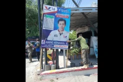 Satpol PP Madiun Copoti APK Partai Perindo Tanpa Rekomendasi Bawaslu