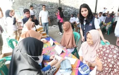 Kunjungi Bazar Murah dan Cek Kesehatan Gratis di Pasar Tasik Cideng, Liliana: Kami Melayani Masyarakat