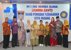 Mengenal Dharma Ganto yang Namanya Diabadikan di Ruang Serba Guna Damkar Kota Padang