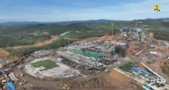 Kejar 2024, Kontruksi Infrastruktur Dasar IKN Tahap I Capai 62%