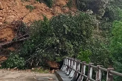 Longsor Terjang Kabupaten Merangin Jambi, 2 Desa Terisolasi