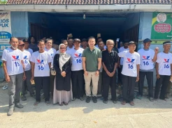 Caleg Perindo Detri Warmanto Blusukan ke Geyer Grobogan, Ini Pesannya Buat Warga