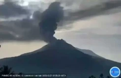 Gunung Lewotobi Laki-laki Kembali Erupsi, 5 Kali Meletus Lontarkan Abu Setinggi 1 Km